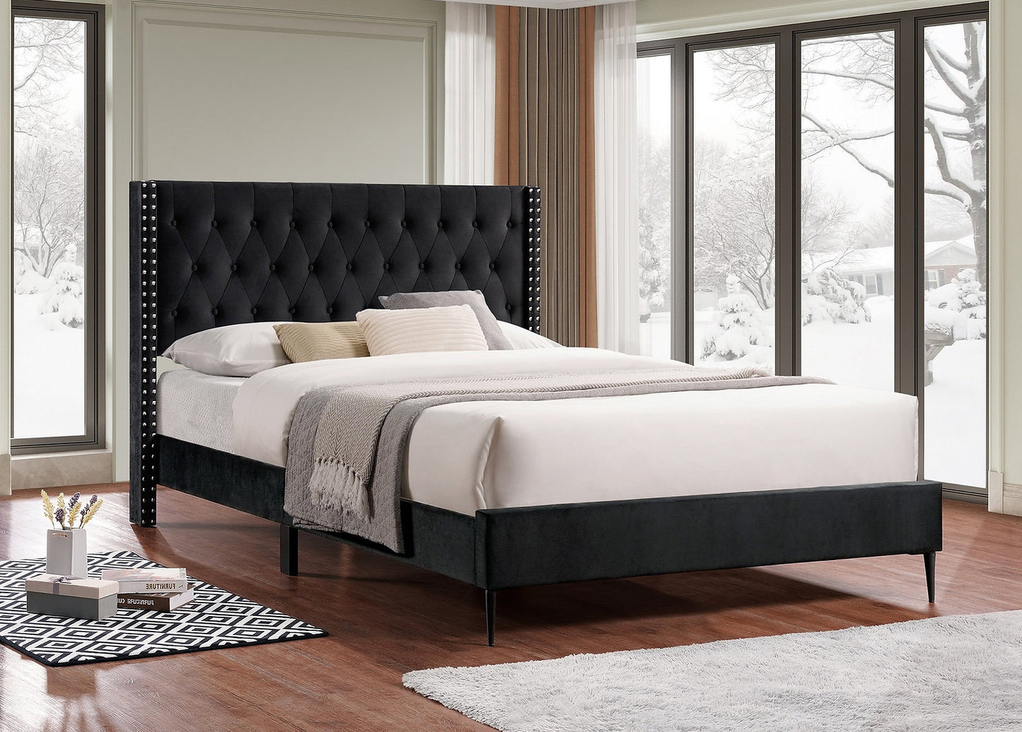 Black Tufted SM 5593