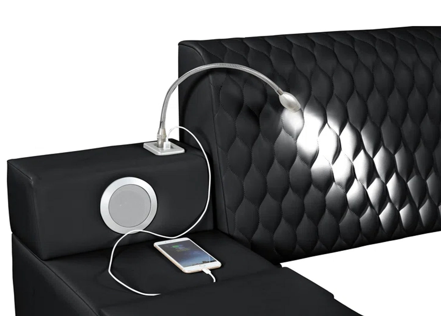 SM Smart Bed -Zoya Bed Black