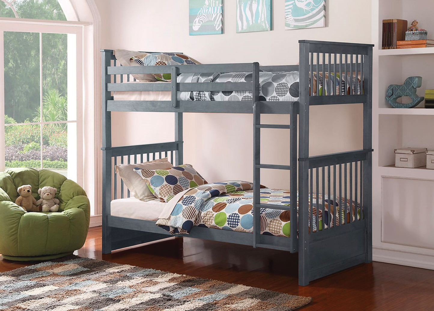 Grey Twin & Twin Wood 121-G