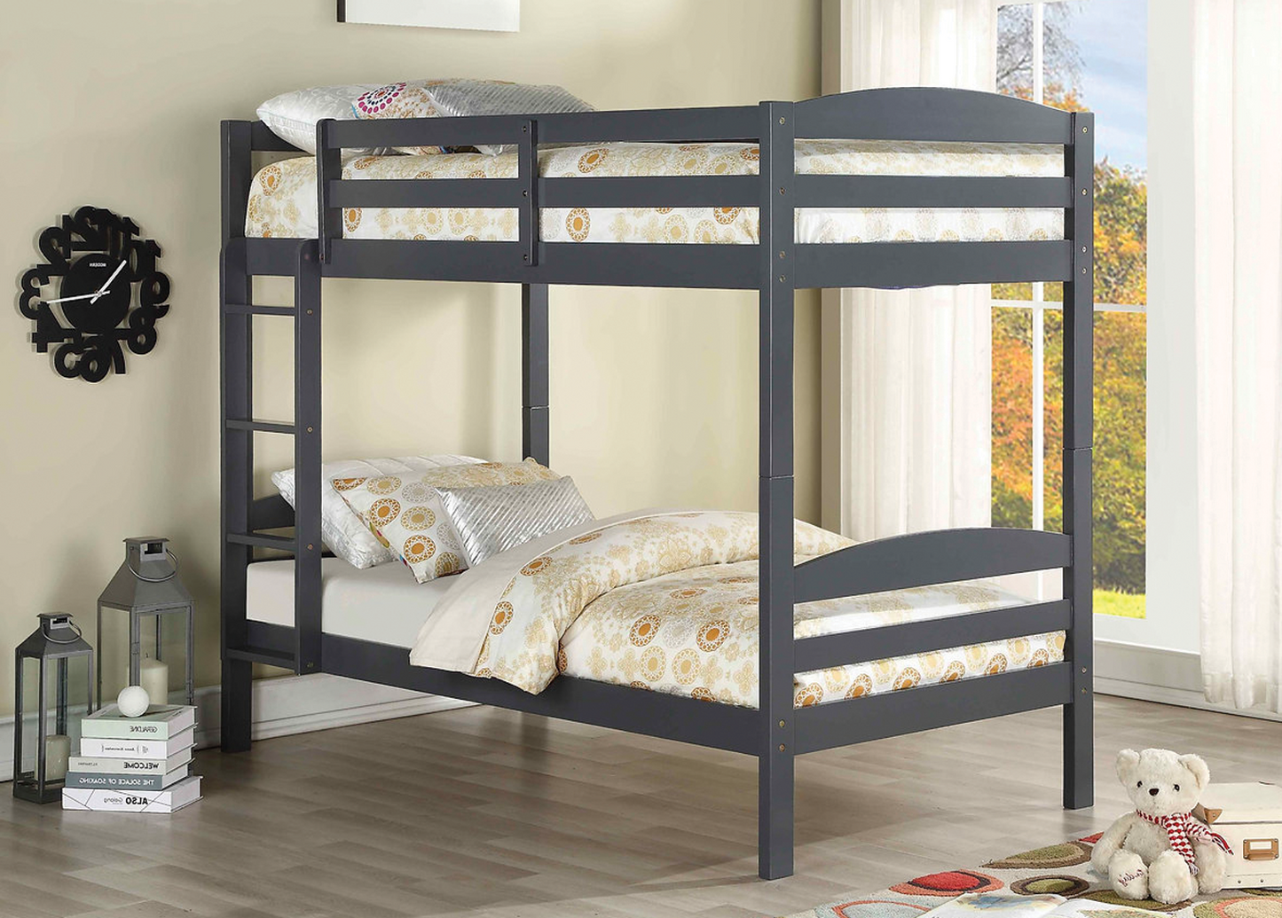 Grey Twin & Twin Wood 124-G