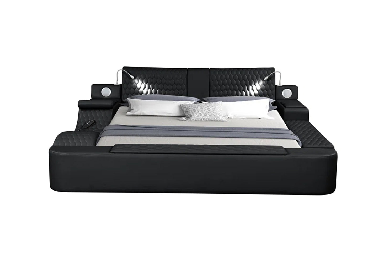 SM Smart Bed -Zoya Bed Black