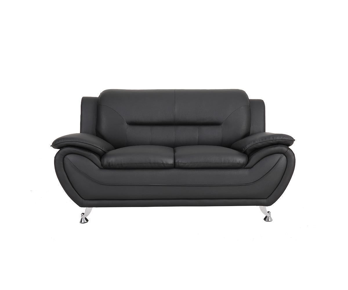 Speedy 3 Piece Sofa Set Black