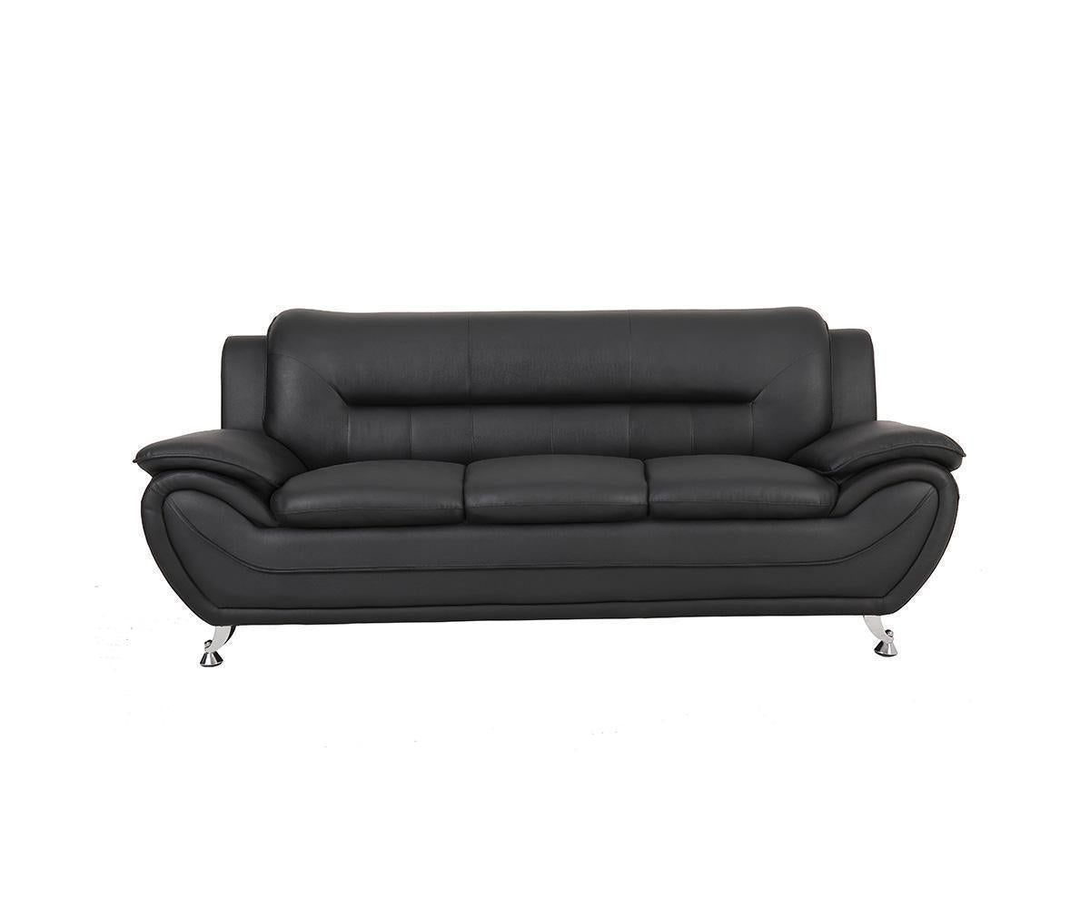 Speedy 3 Piece Sofa Set Black