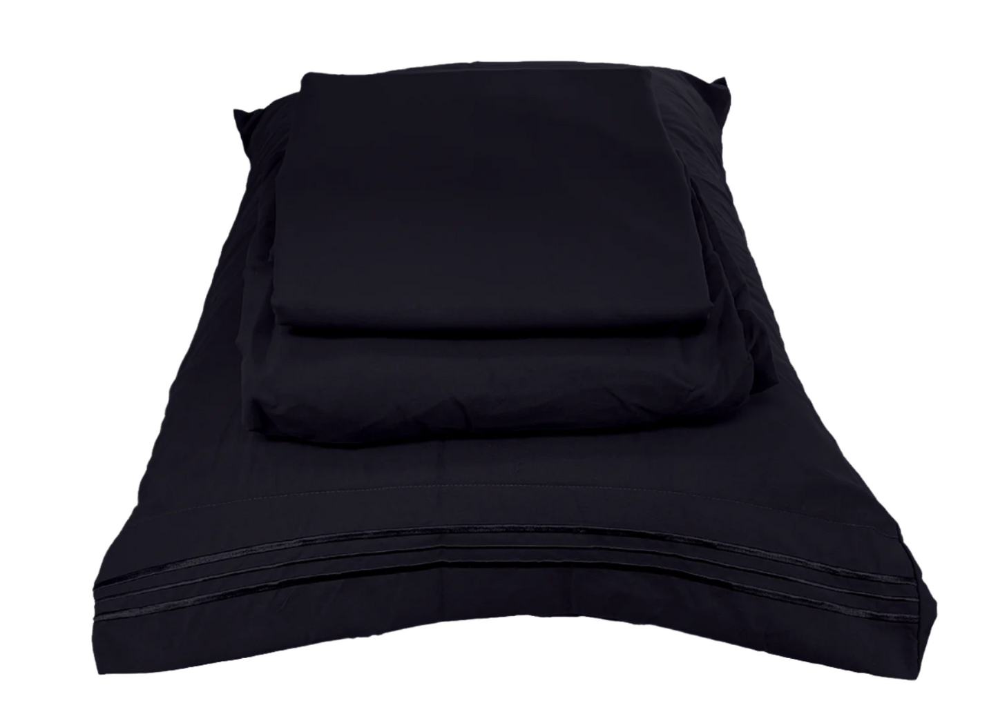 Black Microfibre Sheets