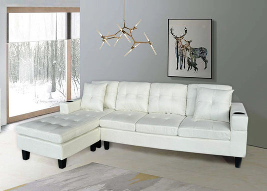 Budget Breeze Sectional 4 Seater Beige