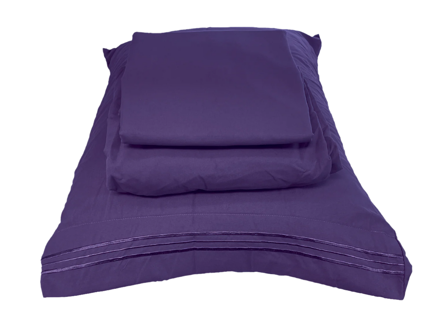 Purple Microfibre Sheets