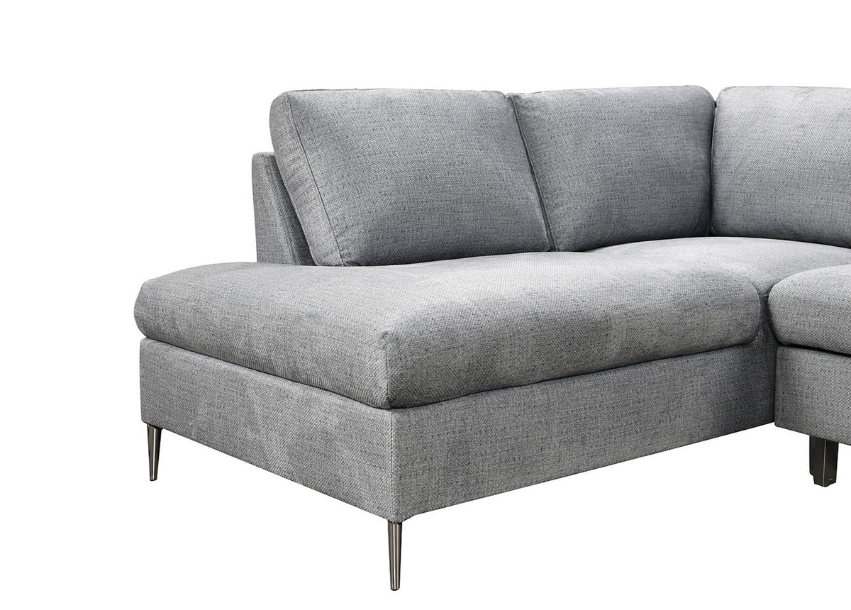 Napster Grey LHF Pull Out Sofa Bed