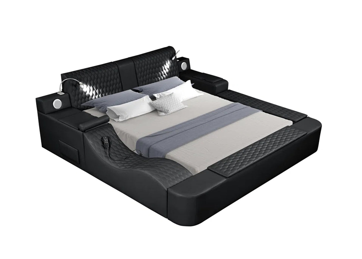 SM Smart Bed -Zoya Bed Black