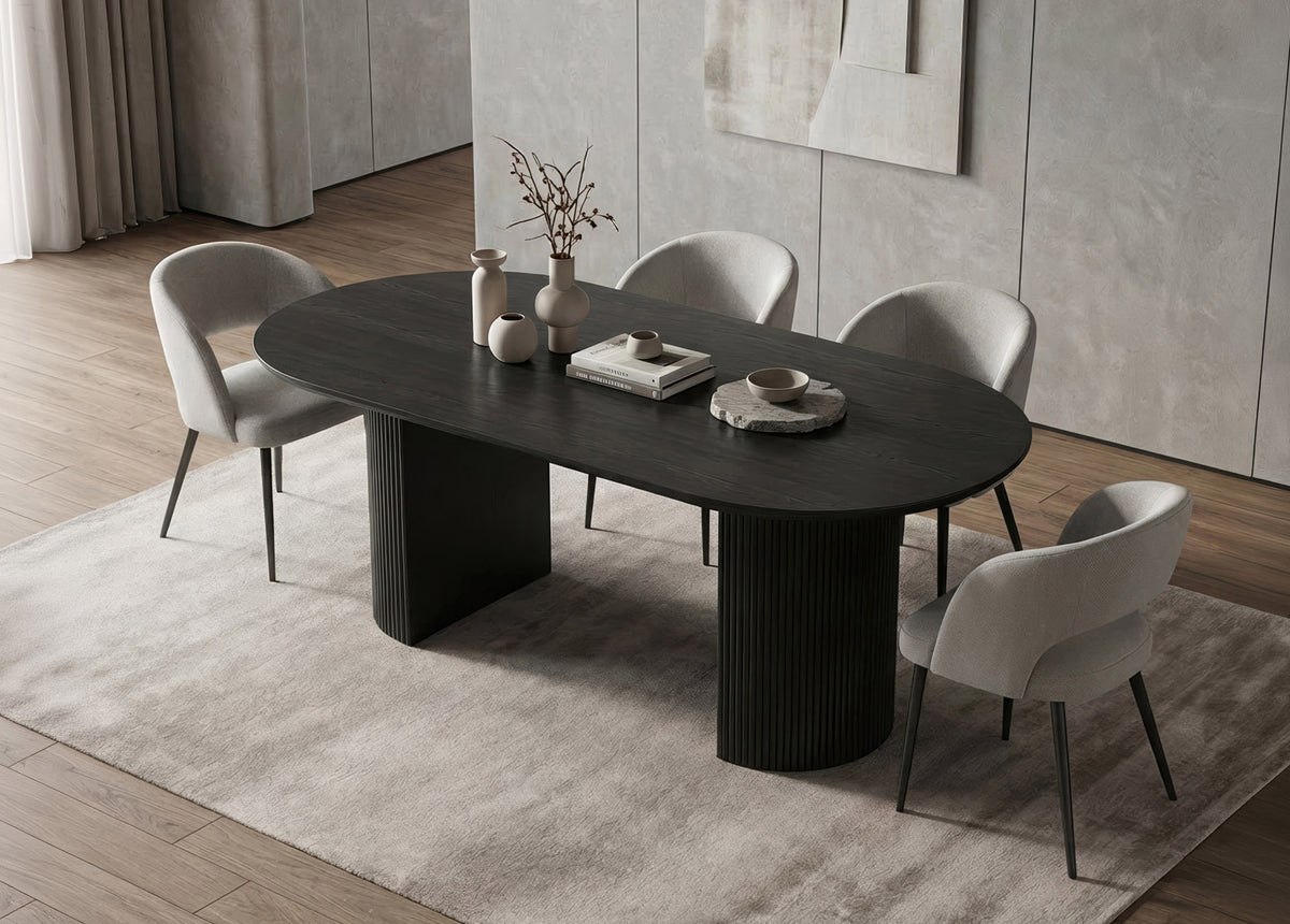 Bella Dining Set Grey