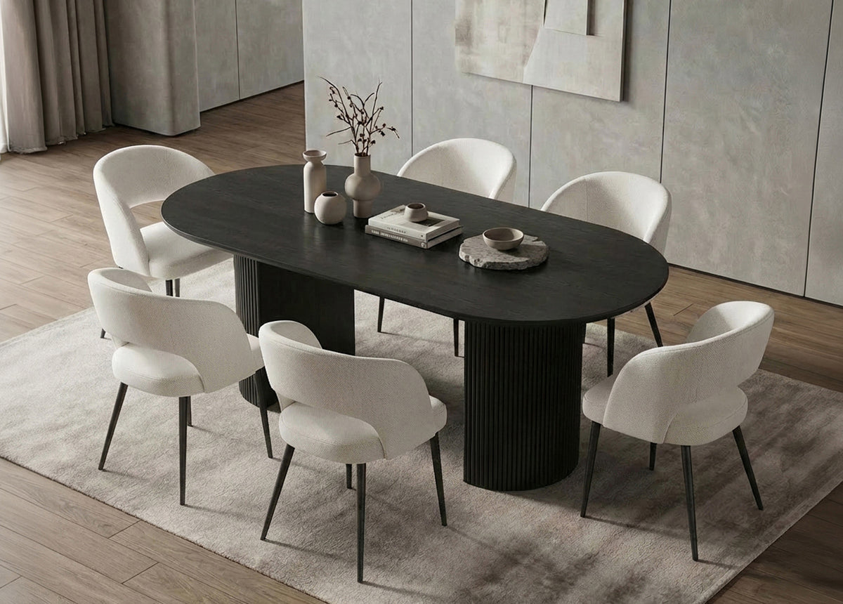 Bella Dining Set Cream