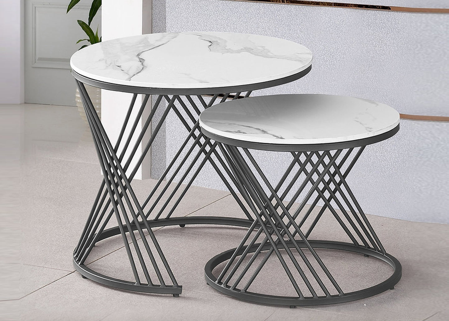 SM 2670 Sintered Stone Coffee Table Set