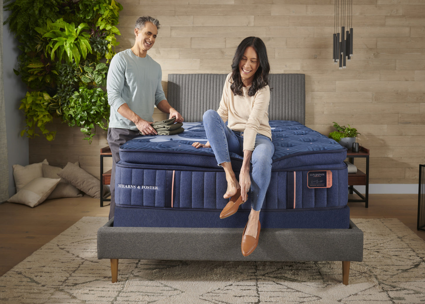 Stearns & Foster® LUX ESTATE® COLLECTION MARCELA LUX ESTATE EURO PILLOW TOP 17¼" ULTRA PLUSH