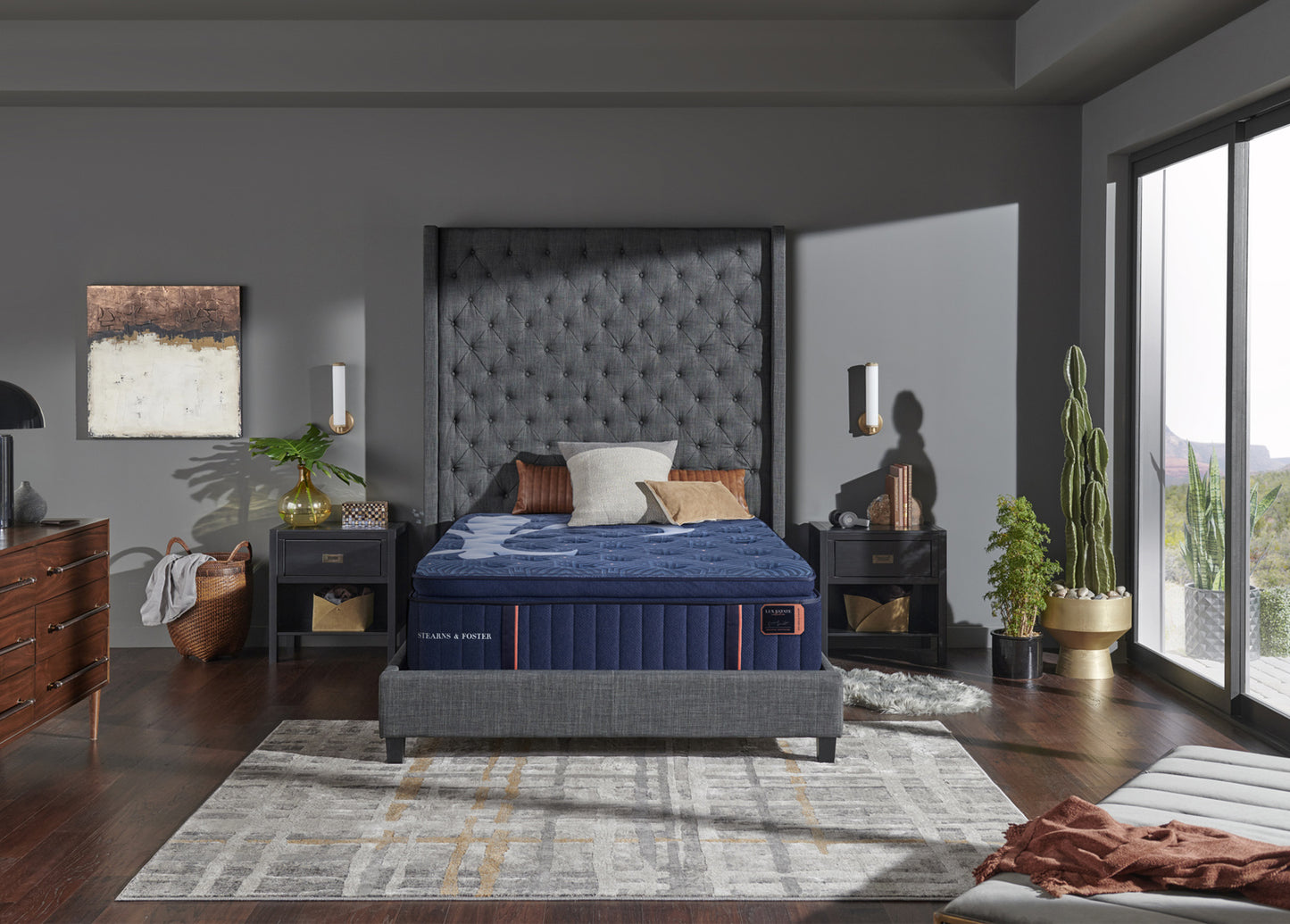 Stearns & Foster® LUX ESTATE® COLLECTION MARCELA LUX ESTATE EURO PILLOW TOP 17¼" ULTRA PLUSH