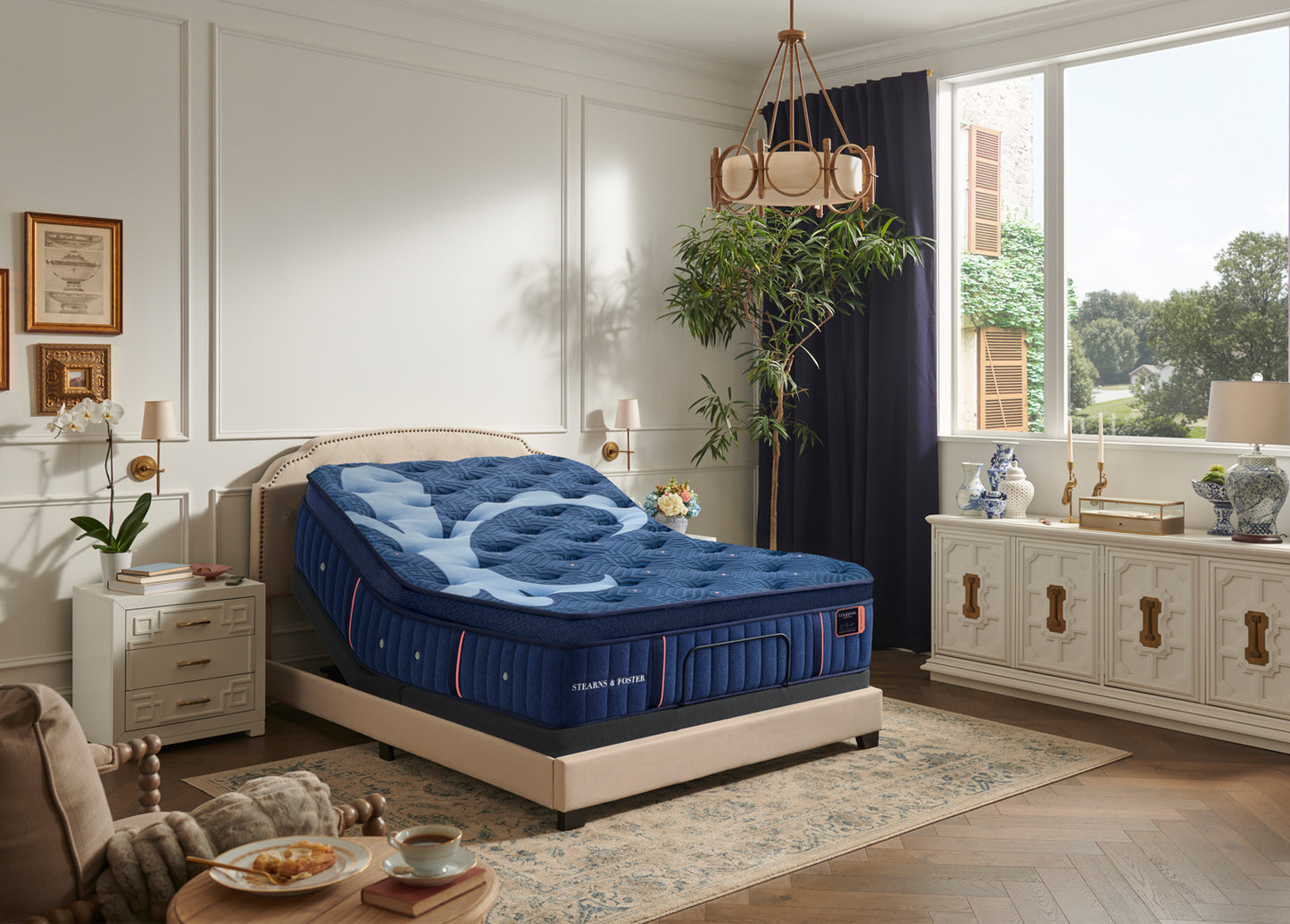 Stearns & Foster® LUX ESTATE® COLLECTION MADELEINE LUX ESTATE EURO TOP 16¼" LUXURY CUSHION FIRM