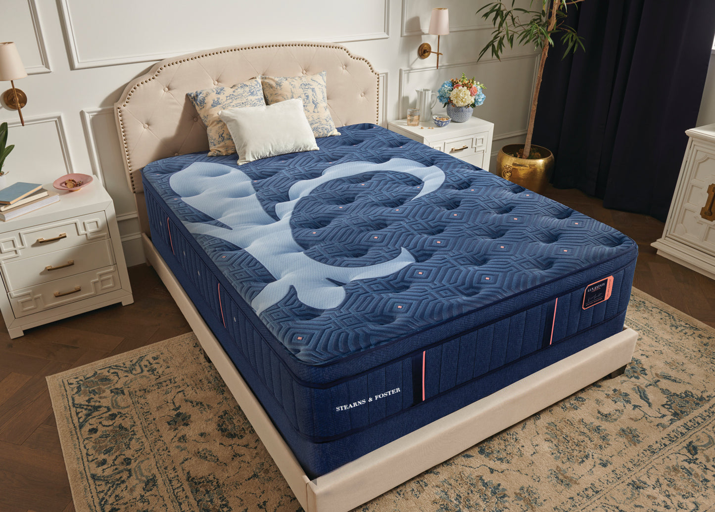 Stearns & Foster® LUX ESTATE® COLLECTION MADELEINE LUX ESTATE EURO TOP 16¼" LUXURY CUSHION FIRM