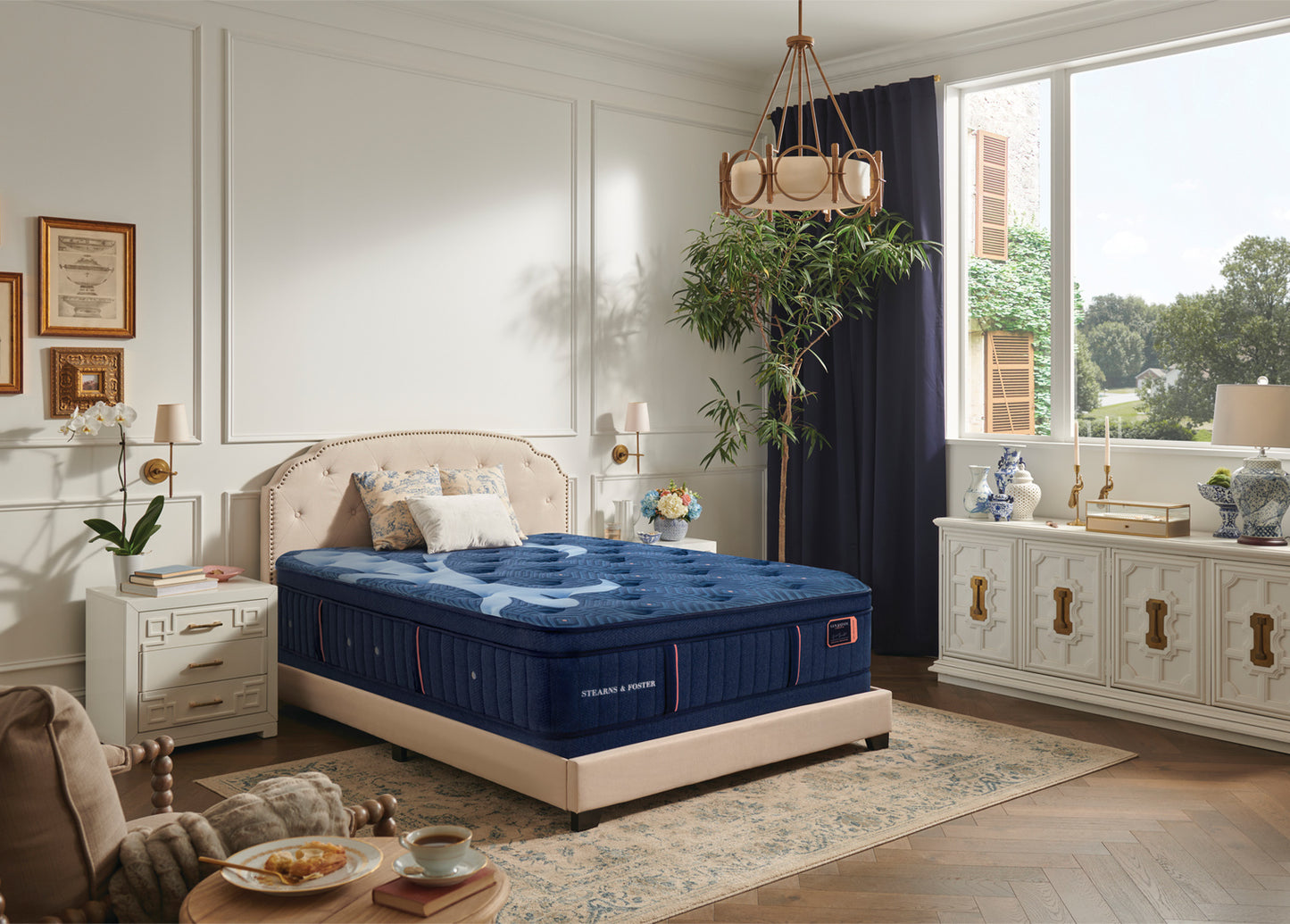 Stearns & Foster® LUX ESTATE® COLLECTION MADELEINE LUX ESTATE EURO TOP 16¼" LUXURY CUSHION FIRM