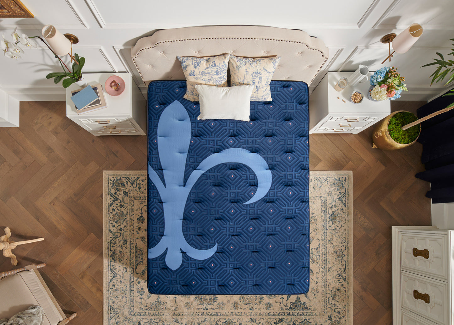 Stearns & Foster® LUX ESTATE® COLLECTION MADELEINE LUX ESTATE EURO TOP 16¼" LUXURY CUSHION FIRM