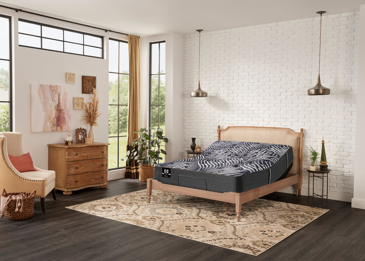 Sealy 1100s Graydon Tight Top Posturepedic Luxury Hybrid-Firm 13.5"