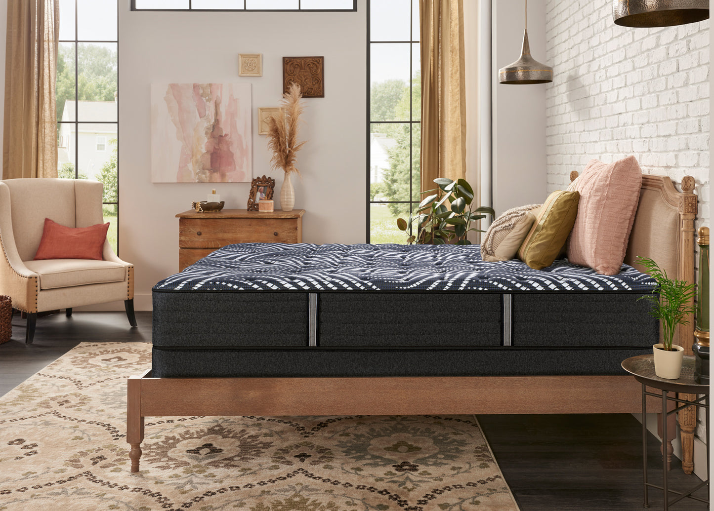 Sealy 1100s Graydon Tight Top Posturepedic Luxury Hybrid-Firm 13.5"