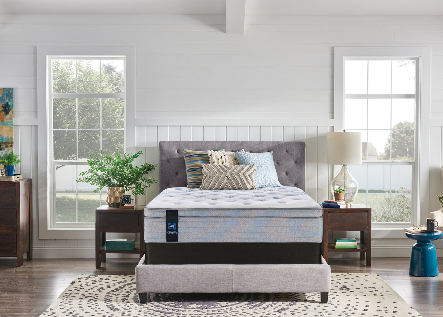Sealy 1000s Patrick Euro Top Posturepedic Plus -Medium 12.75"