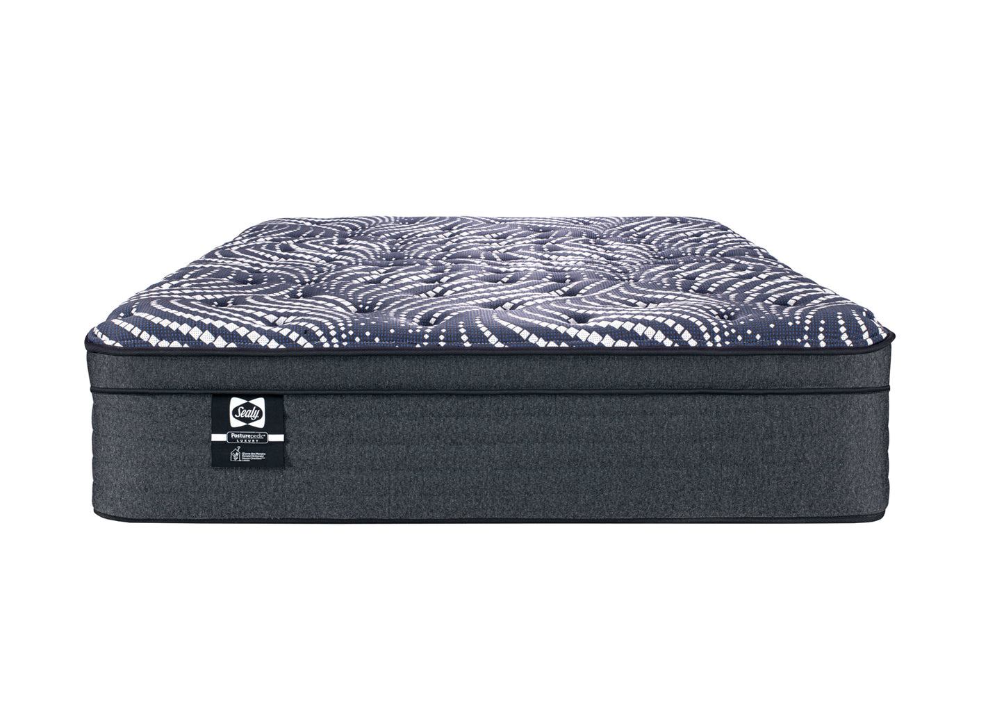 Sealy 1100s Caydon Euro Top Posturepedic Luxury Hybrid-Medium 14.5"
