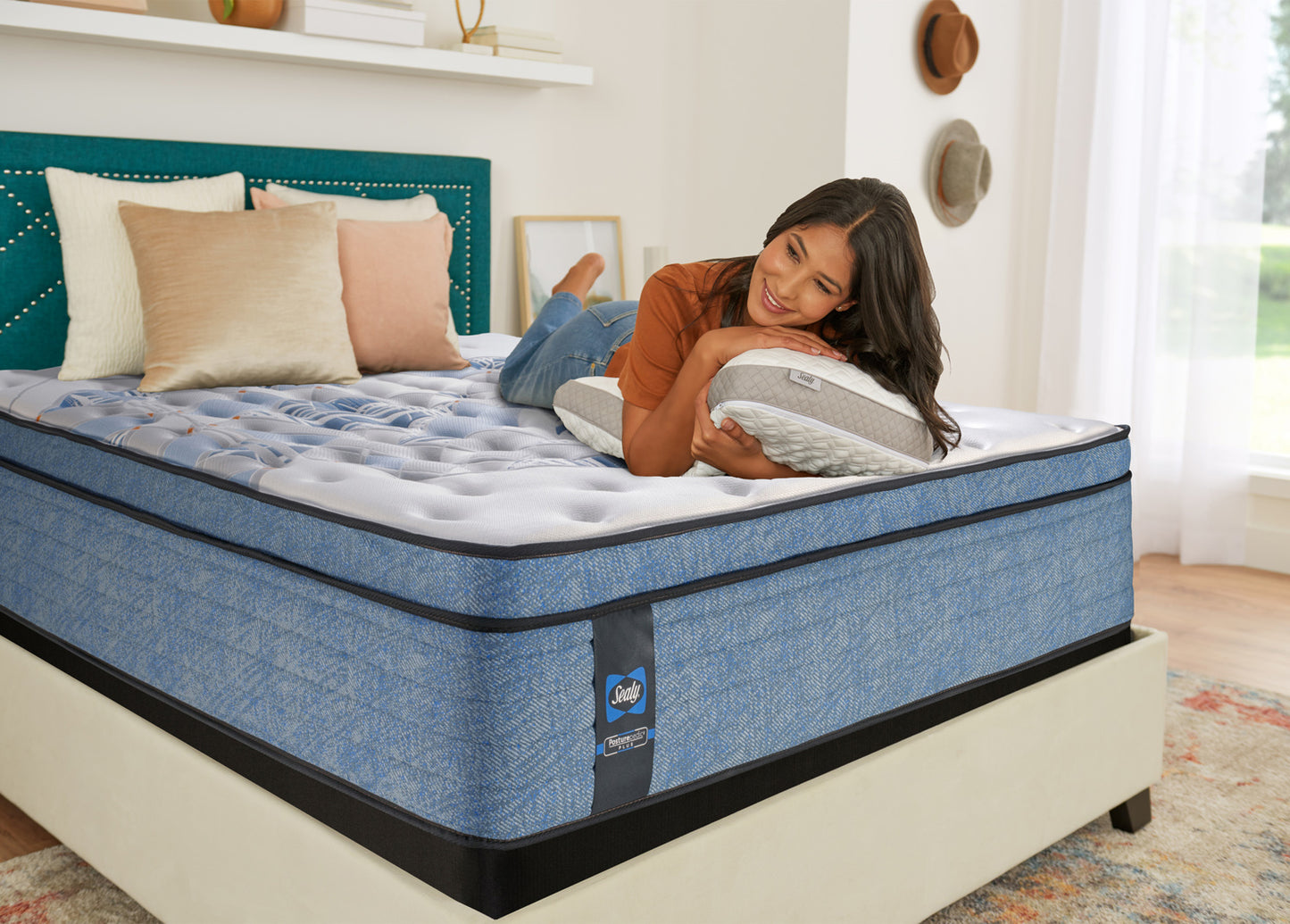 Sealy 1200s Iris Euro Top Posturepedic Plus -Firm 12"
