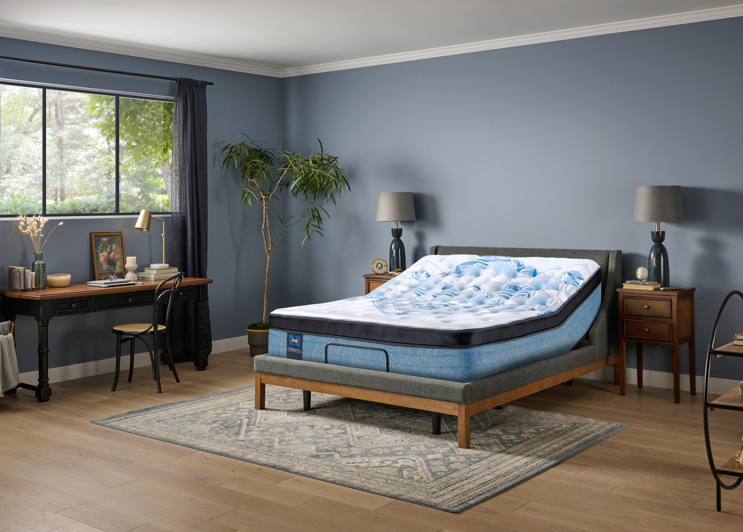 Sealy 1200s Iris Euro Top Posturepedic Plus -Firm 12"