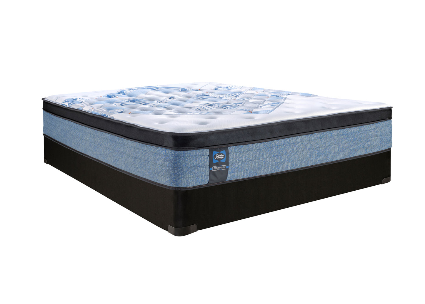 Sealy 1200s Iris Euro Top Posturepedic Plus -Firm 12"