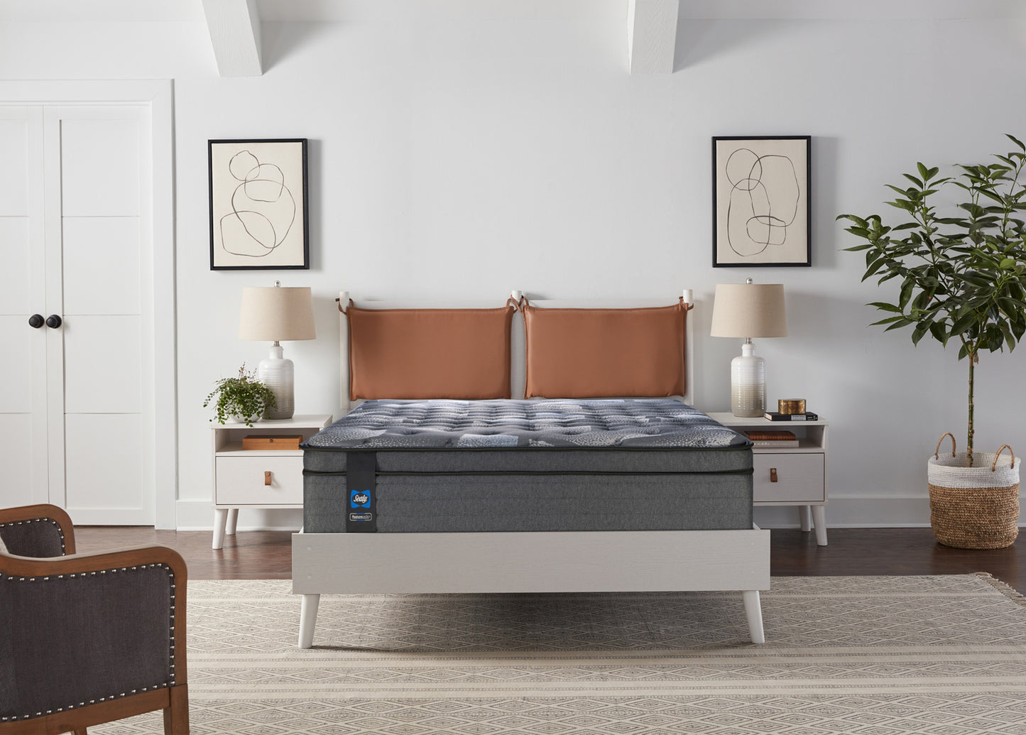 Sealy 800s Rafael Euro Top Posturepedic -Soft 14"