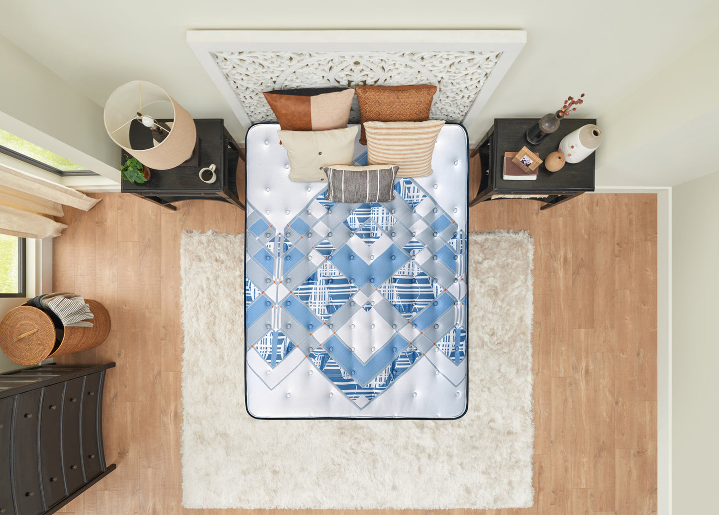 Sealy 1200s Taryn Euro-Pillow Top Posturepedic Plus -Soft 15..5"