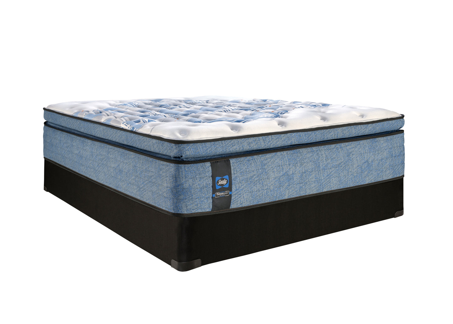 Sealy 1200s Taryn Euro-Pillow Top Posturepedic Plus -Soft 15..5"