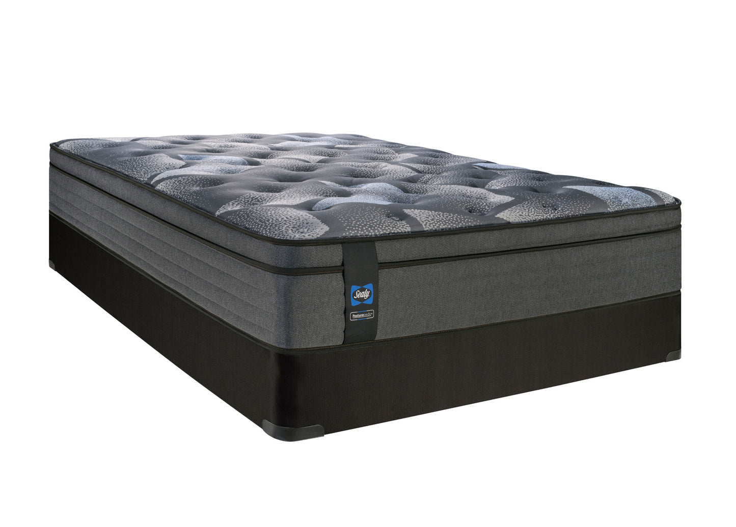 Sealy 800s Xander Eurotop Posturepedic -Medium 13"