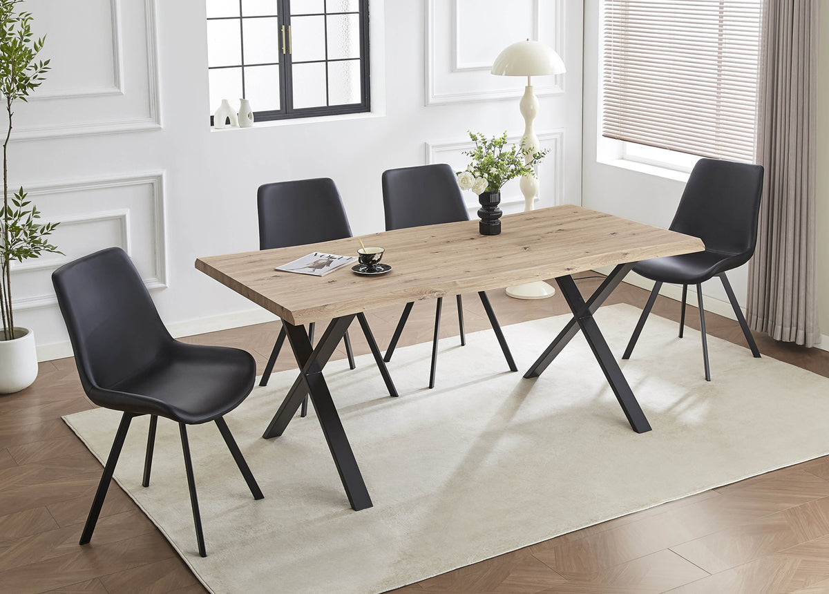 Sofia Dining Set Black