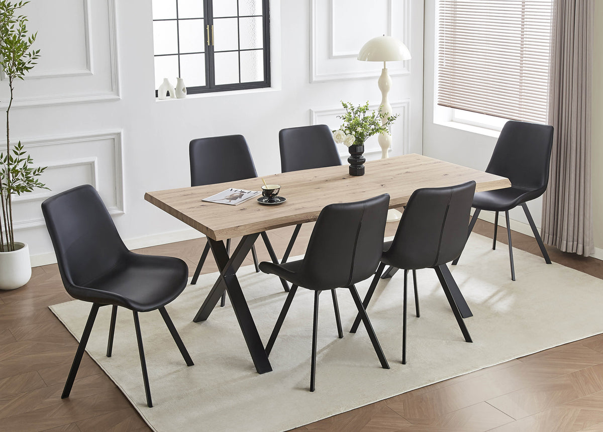 Sofia Dining Set Black