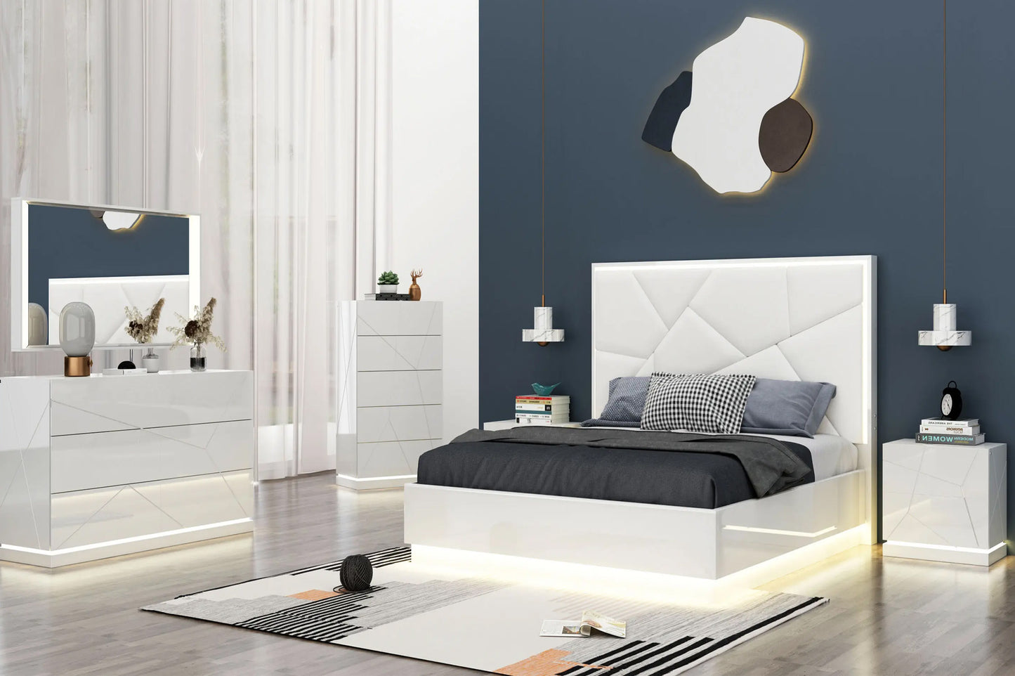 Taylor Bedroom Collection White