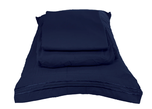 Navy Blue Microfibre Sheets
